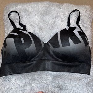 Pink Victoria’s Secret cool and comfy bra size: medium